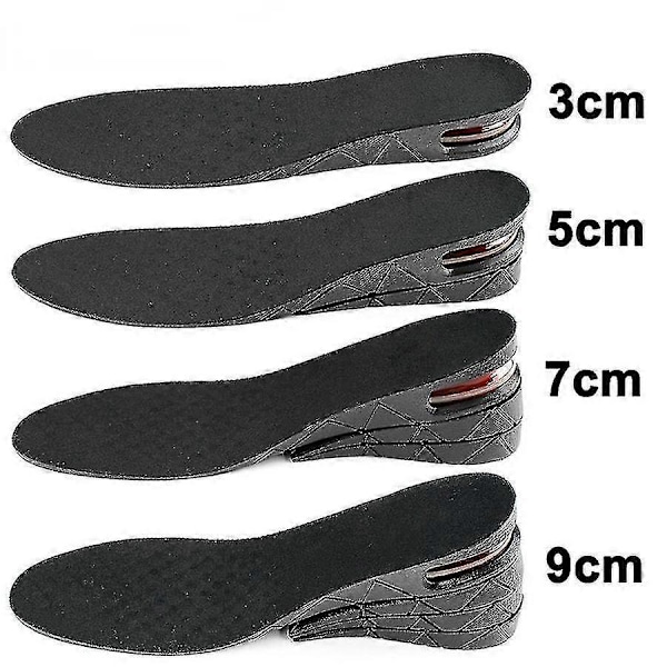Osynlig Innersula för Höjning, Från 3 Cm Till 9 Cm, Höjningsdyna, Justerbar Zekai 3cm