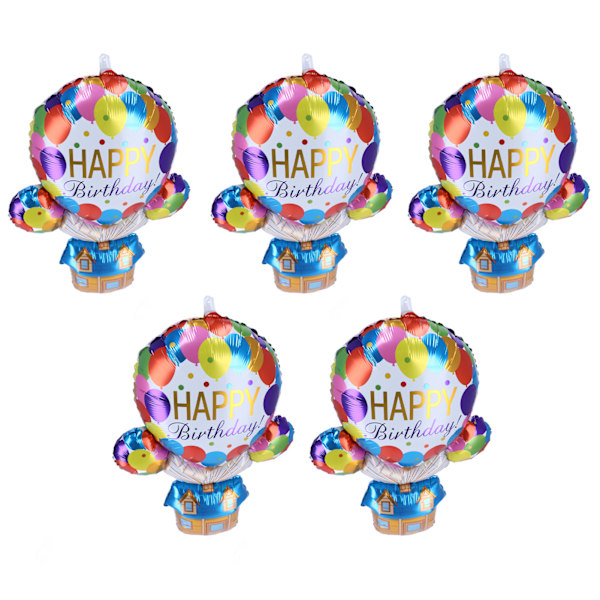 Ballon Tillykke med fødselsdagen Fest Baggrund Dekoration Aluminiumfolie Balloner Foto Rekvisitter