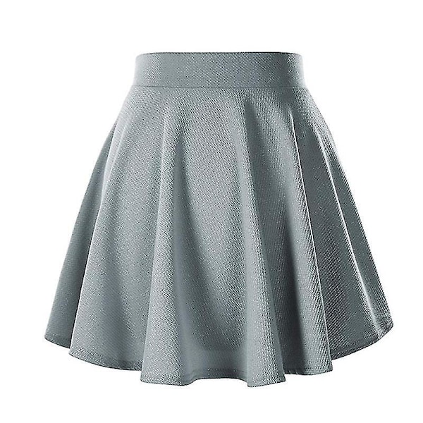 Svingende miniskjørt - Allsidig, stretchy og casual - Kvinners sommermust 2XL Blå