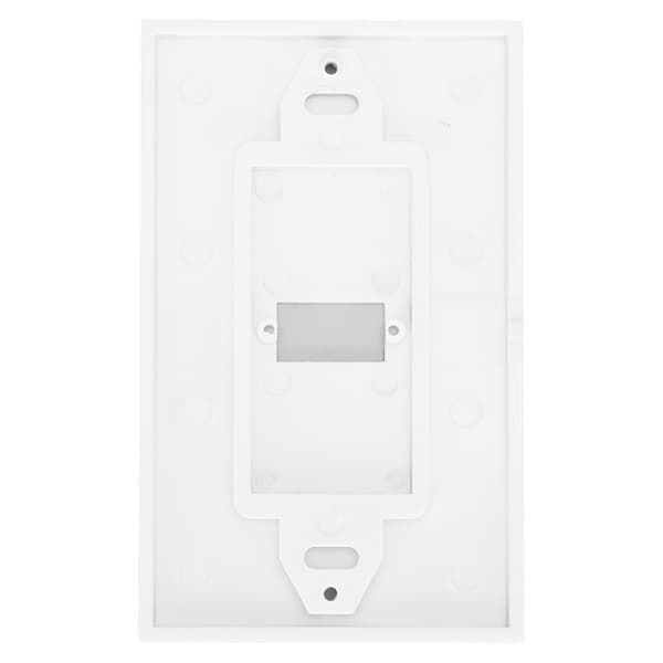 2 kpl HD Multimedia Interface -seinälevy 4K Helppo asennus AV-seinälevy kaapelilla kotiteatteriin