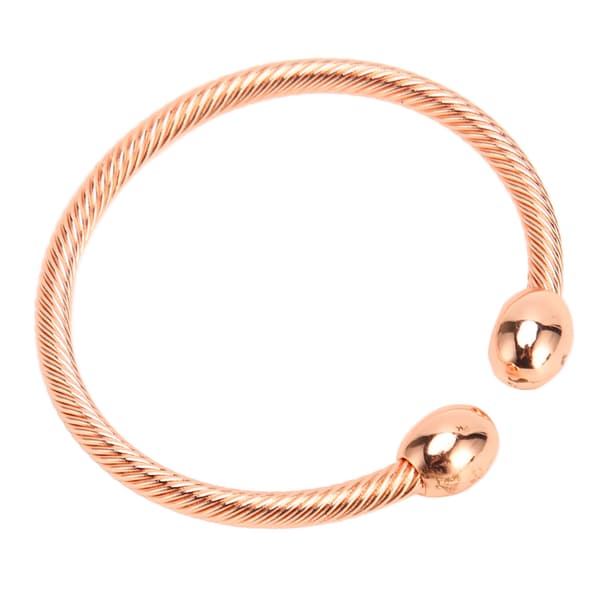 Magnetisk terapi slankearmbånd vridd kabelarmbånd menn kvinner helse velvære armbånd