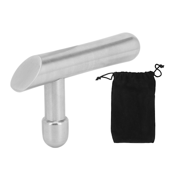 Rostfritt stål T Bar Massageverktyg för triggerpunkter massage Myofascial Release Deep Tissue Massager