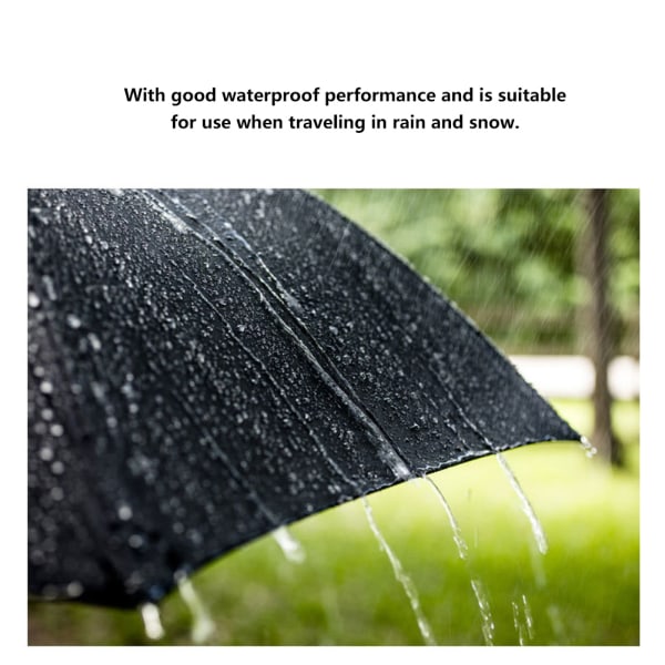 Mini kannettava täysautomaattinen sateenvarjo taitettava UV-suoja aurinkovarjo musta