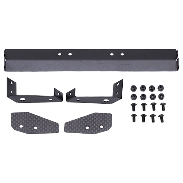 RC Bakvinge 1/10 RC Stjärt Spoiler Vinge Aluminiumlegering 165mm Längd för 1/10 Fjärrkontrollfordon