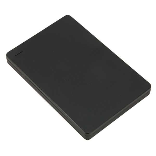 Ekstern harddisk 2,5 tommer USB 3.0 5 Gbps aluminiumlegering Plug and Play Ultra Slim mobil harddisk for PC TV-telefon Svart 160G