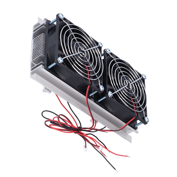 Halvledarkylning Dubbelkärnig Elektronisk Kylare Kylsystem DC12V 120W