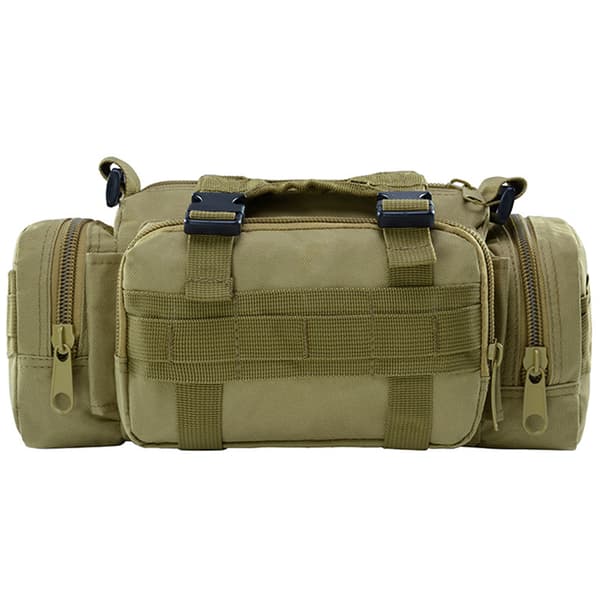 Utomhus klätter midjeväskor Militärväska Oxford Camping Pack Vandrings midjeväskor