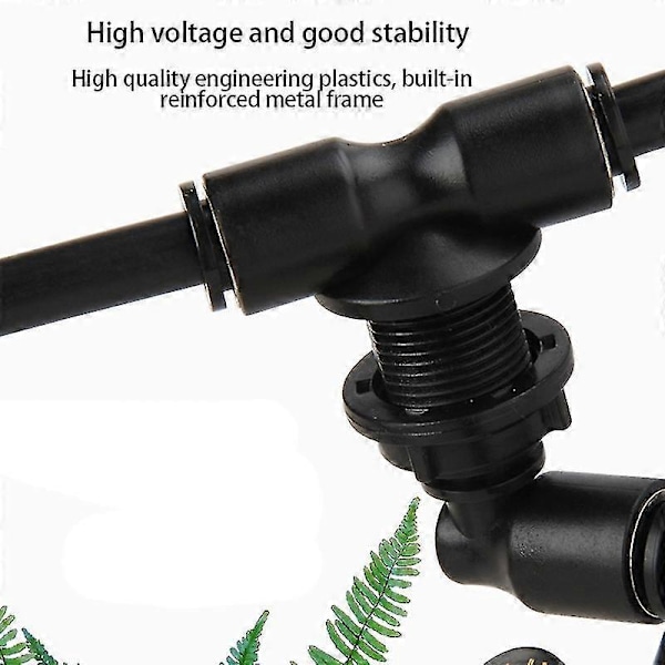 MIUS Reptiler Fogger Mist Sprinkler Regnkompatibel med Tank 360 Justerbar Akvarium Akvatisk Kæledyr Kølesystem