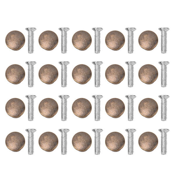 20 set mini svamphuvud handtag nippel spik liten lådskåp Smyckeskrin Knoppar drar
