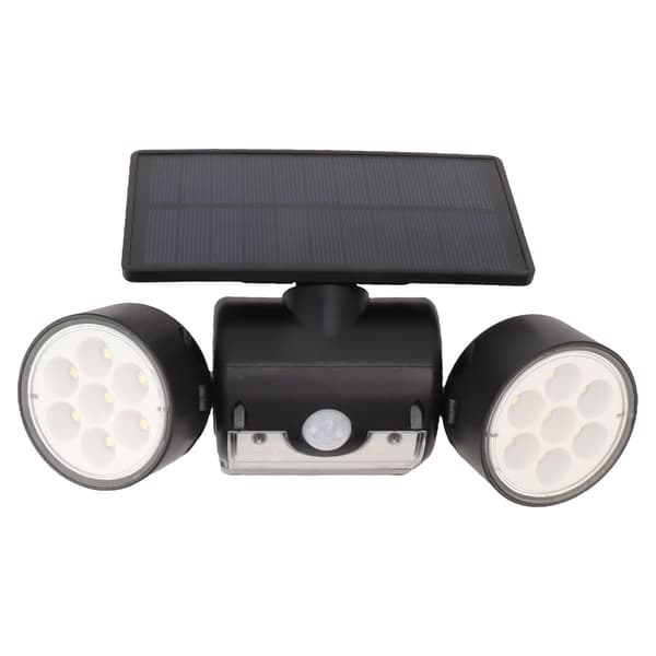 Utendørs 30 LED Solar Bevegelsessensor Lys Dobbelthodet Solcellelampe Landskapslys for Terrasse, Dekk, Hage, Oppkjørsel