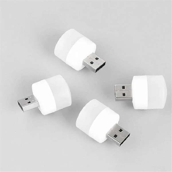 12 stk. Mini USB-stiklampe 5V Super Bright Øjenbeskyttelsesboglampe, A