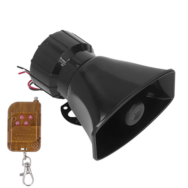 Mono-torvisummeri, 4-ääninen viritys, kuorma-autoihin, moottoripyöriin, autoihin, veneisiin, 100 W, 12 V