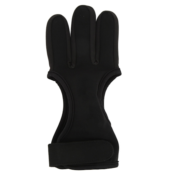 Bue Arrow Finger Guard Konkurrence Bueskydning 3 Fingers Handske Justerbar Traditionelt JagtværktøjM