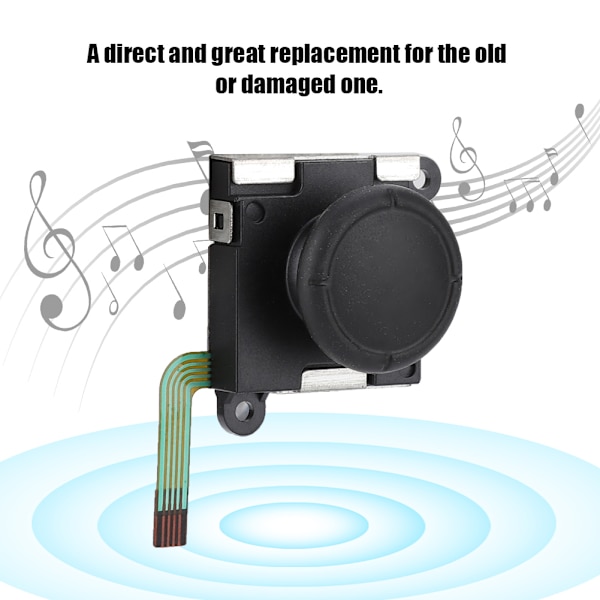 3D-ohjaimen joystick-analogianturimoduulin vaihto sopii Switchiin