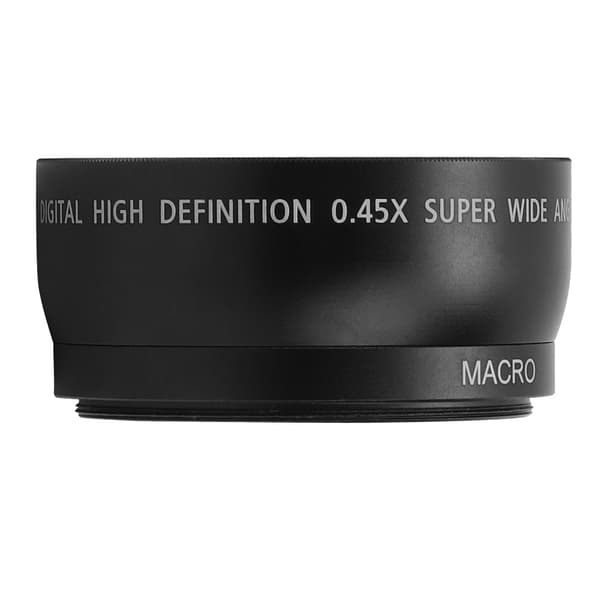 JSR‑1152 55MM 0.45X Avancerad Vidvinkel Makroobjektiv Passar Alla Kameraobjektiv med 55MM Diameter
