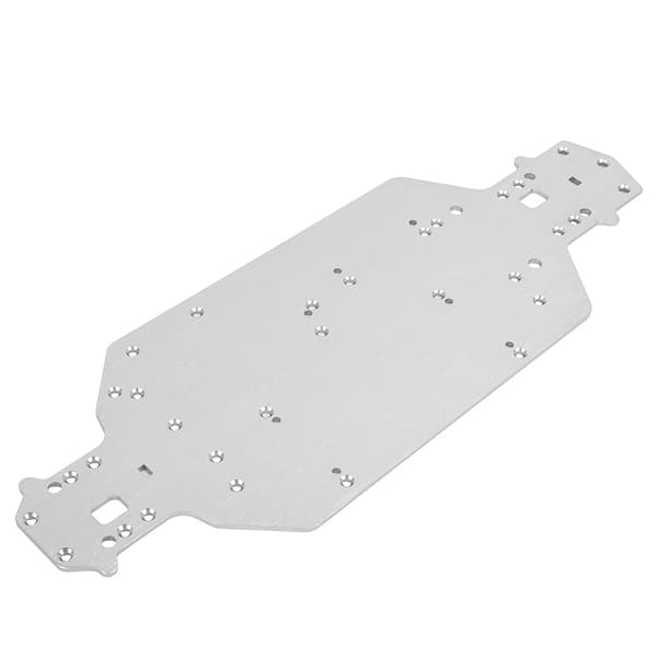 Aluminiumslegering Chassis Opgraderingsdele Tilbehør Passer til HSP 03001 RC Bil ModelSølv