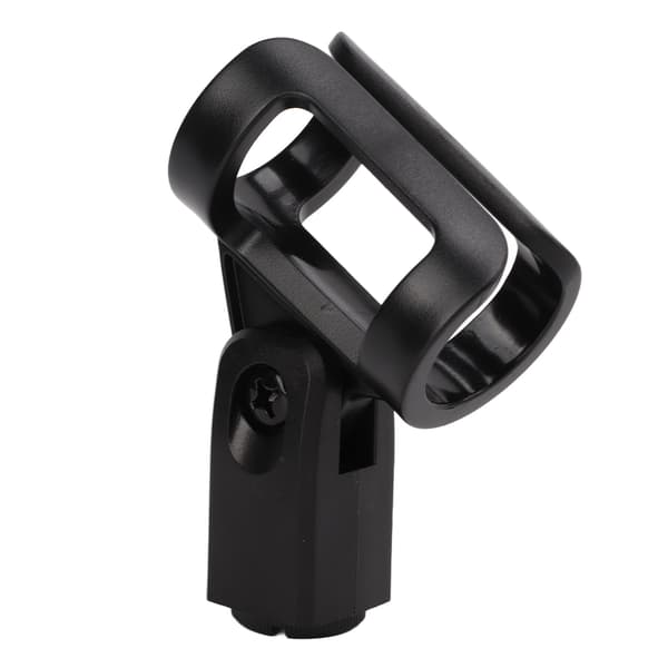 Mikrofonklemme Mini Universal Justerbar Mikrofonholder med 5/8 til 3/8 Skruer til Stativ