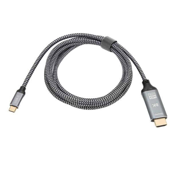 8K USB C till HD Multimedia Interface Adapterkabel Hane till Hane USB3.1 Typ C till HD Multimedia Interface Kabel