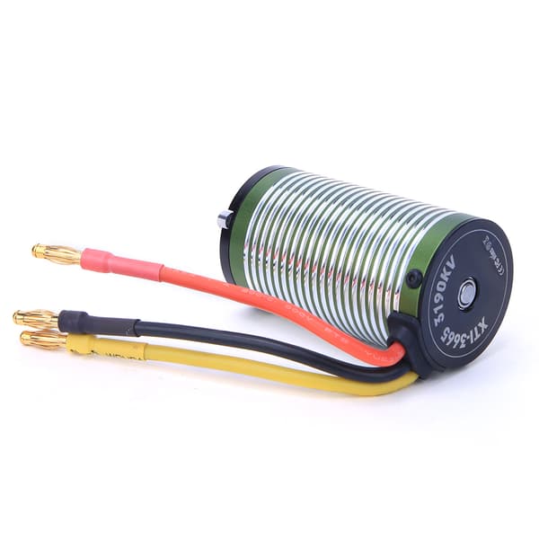 X TEAM 3665 3190KV Børsteløs Motor 4 Poler Tilbehør til 1/8 RC Bilmodel