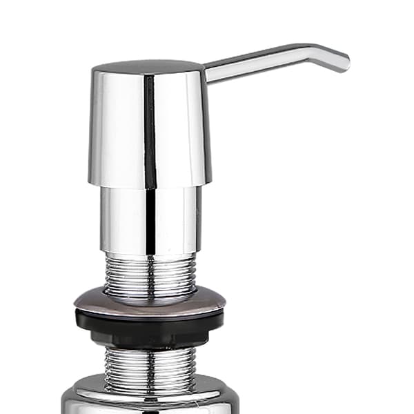 250ML Rostfri Tvålbehållare Flaska Kök Badrum Dusch Lotion Schampo Pump