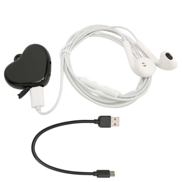Vedhængsoptager Intelligent HD Støjreduktion Lydstyring Loop Cover Optagelse Mini MP3 Optager 16G
