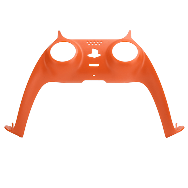 Game Controller Handle Decorative Strip Gamepad Grip Replacement DIY Shell Cover for PS5Orange