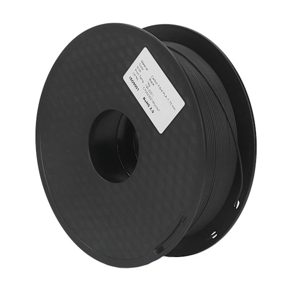 1,75 mm PLA-filament med kulfiber - Glattere ekstrudering, hurtig udskrivning, god sejhed - 3D-printerfilament