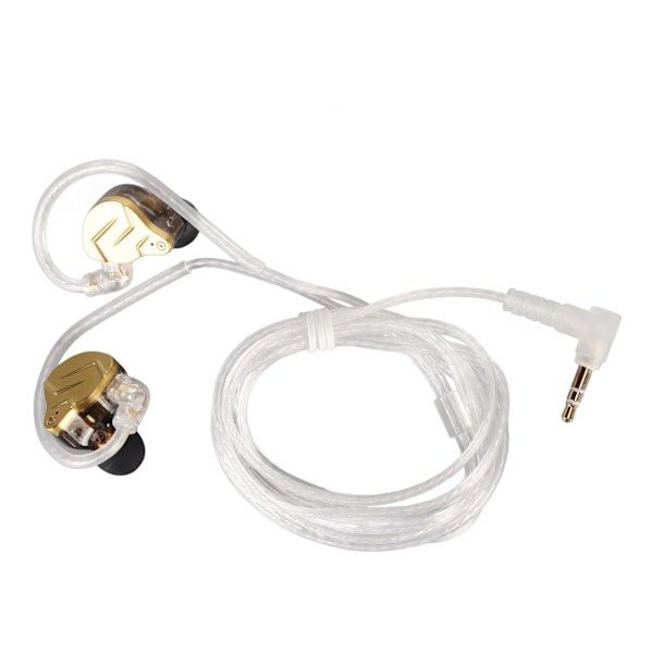 Hybridiset dynaamiset ajurit, tasapainotetut ankkurikuulokkeet, syvä basso, stereo, 1DD 1BA, kaksoisajuriset monitorikuulokkeet KZ ZSN PRO X Gold
