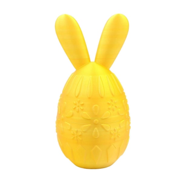 Printet Påske Ornament Gul