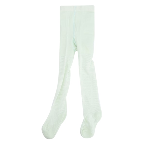 Baby Strumpbyxor Leggings Bomull Mjuk Andas Varm Strumpor Småbarn Strumpbyxor Halkfri (Ljusgrön )