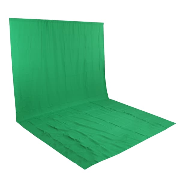 3x6m Valokuvaustausta Vihreä Kangas Chromakey Taustakangas Valokuvausstudiovideolle