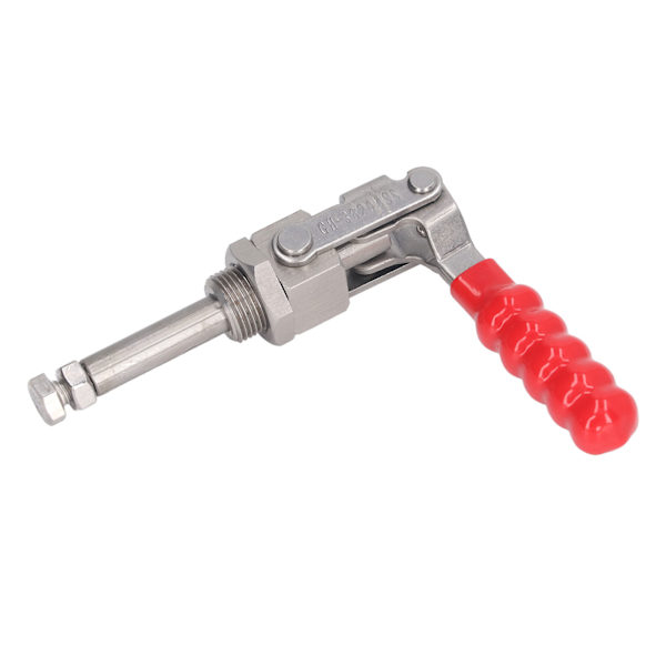 Vippeklemme Push Pull Quick Release Rustfrit Stål Stempel Slaglængde 136 kg Holdekraft