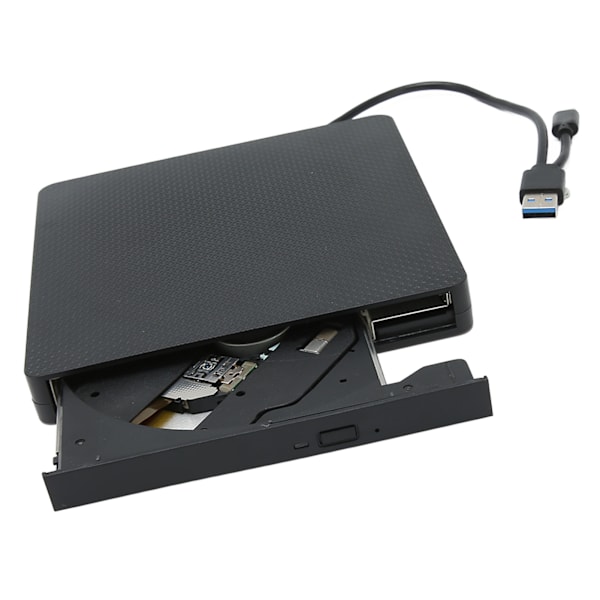 Eksternt CD DVD-drev 5 Gbps USB 3.0 Type C CD DVD RW-drev til bærbar stationær pc til Windows til Linux til OS X