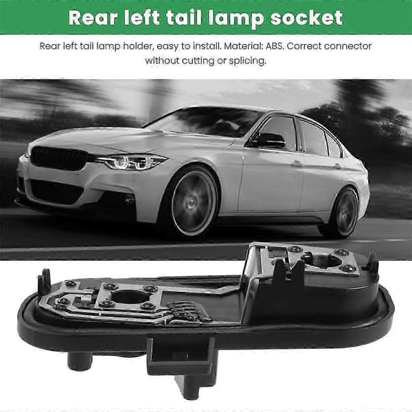 For Nissan Qashqai 2008-2015 Rear Tail Light Bulb Holder Tail Light Brake Light Stop Lamp Bulb Hole