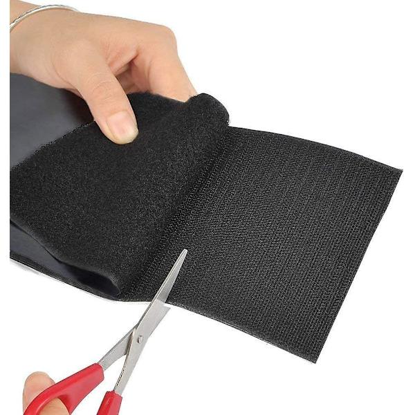 6 paria 11 cm x 15 cm koukku- ja silmukkakiinnitysteippiä koti-, toimisto-, koulu- ja työpajakäyttöön