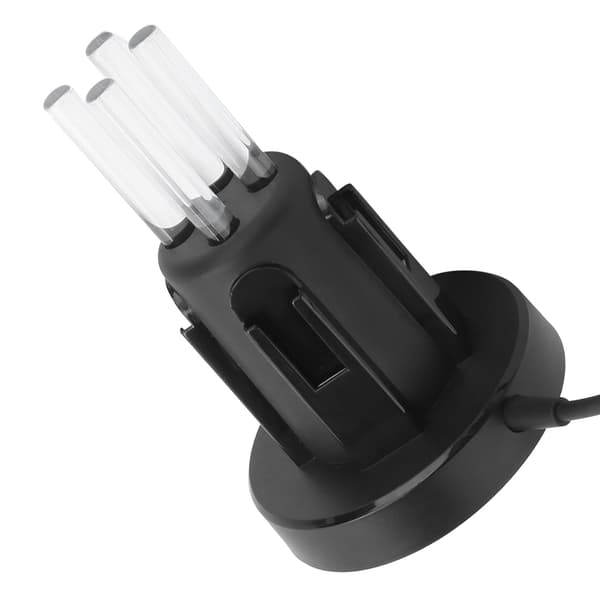 USB Gamepad-laderdokk med 4-ports LED-spillkontrollerlading for Joy‑Con-kontroller