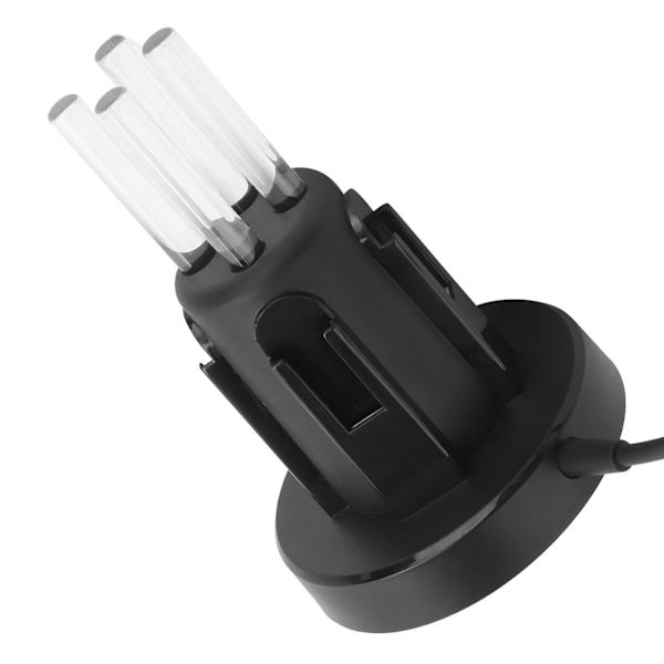 USB Gamepad Oplader Dock med 4 Port LED Gaming Controller Opladning til Joy‑Con Controller