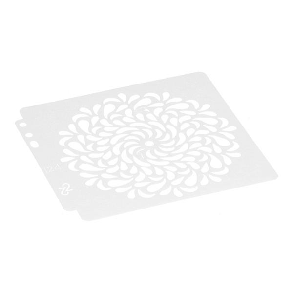 9 kpl Mandala-stencilit - Turvallinen, luotettava ja kestävä PET-ontto-pohja maalausta varten, leimoihin ja skräppäykseen