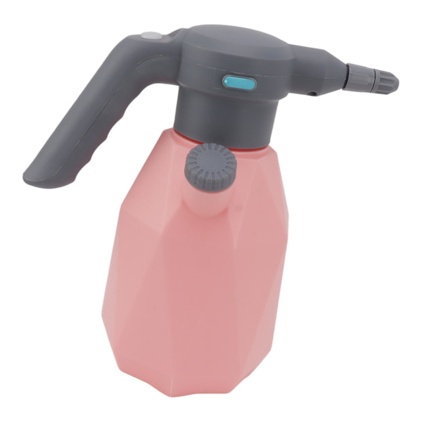 2L elektrisk sprøyte Hjem Hage Liten Oppladbar Sprøyte Sprinkler Automatisk Vannings Sprøyte Rosa med Universal Hode