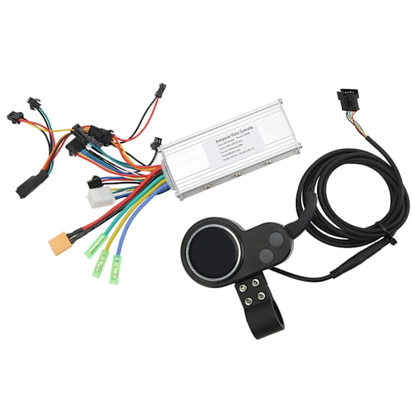 Elektrisk cykel børsteløs controller kit med LCD-display cykel scooter motor dele tilbehør 36 48V 500W