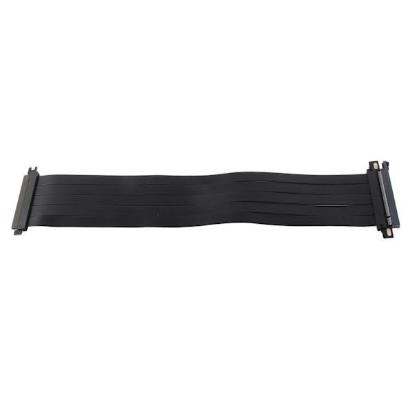 PCIE 4.0 X16 Extremt flexibel 180 graders höghastighets GPU-förlängningskort Riser-kabel för RX6900XT RX6800XT RTX3090ti Svart 45cm/17.72in