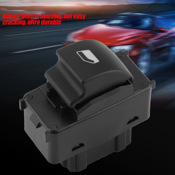 Enkel strømhovedvindusregulator kontrollbryterknapp for Peugeot 207 6490.E2