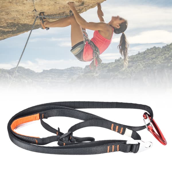 Utomhus Bergsklättring Pedal Riser Ascender Bälte Rep Säkerhetsskydd Enhet Tillbehör