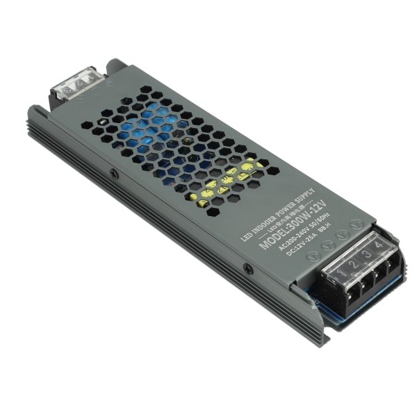 Led strømforsyning AC200‑240V DC12V 300W lavspændingstransformatoradapter til indendørs udendørs LED-lys