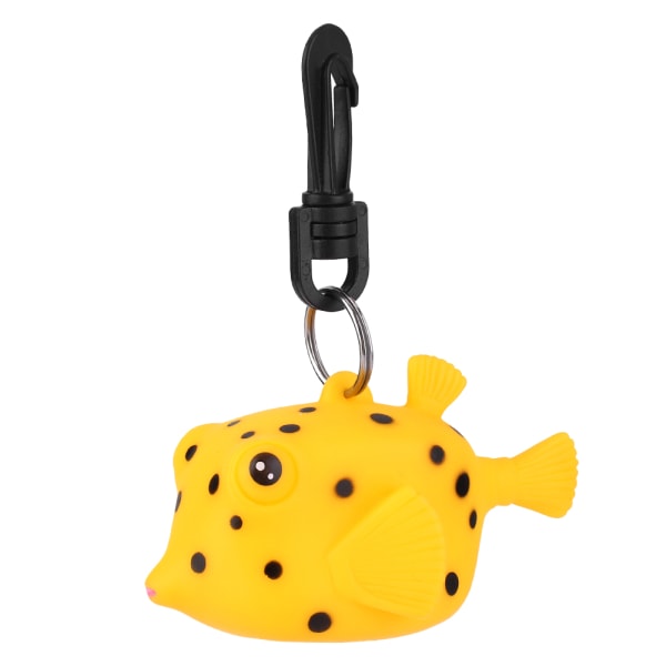 Söpö sarjakuva suukappale suojaava säädin Cover suojus vesiurheiluun laitesukellustarvikkeetpieni keltainen kala