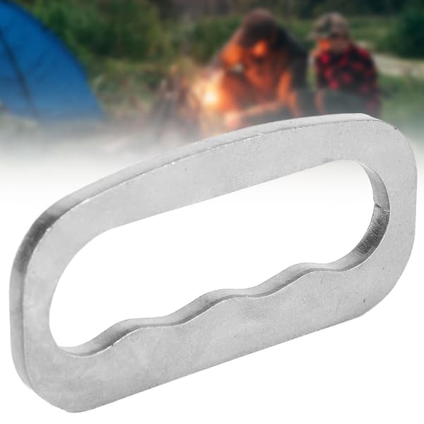 Grått utendørs overlevelsesutstyr for camping og jakt i høykarbonstål, tilbehør til brannstartsett