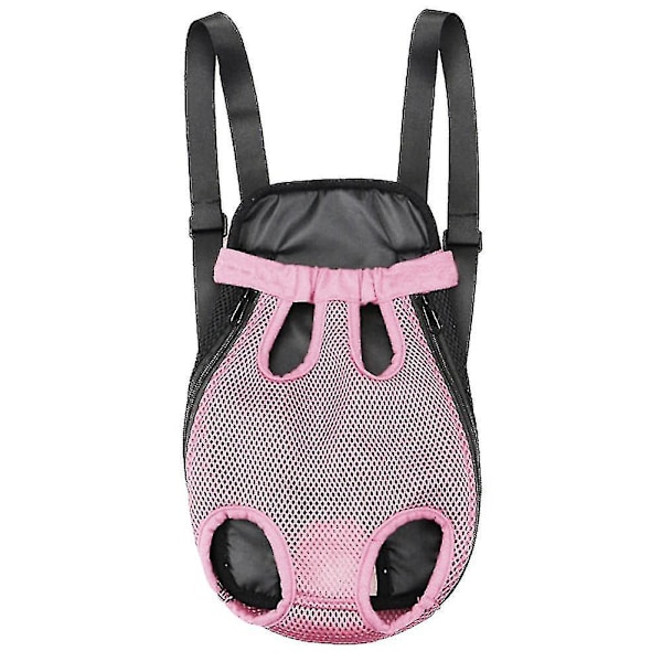 Adjustable Pet Carrier Backpack for Cats and Dogs: Comfortable and Convenient Travel Bag XL Pink