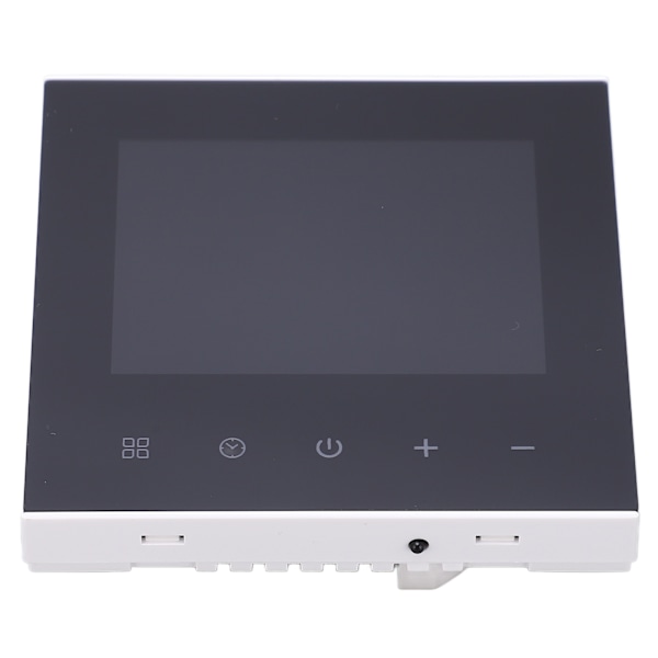 86 Wifi Smart Termostat Fjernbetjening APP Stemmestyring Touch Screen Termostat med Ekstern Sensing Wire 100‑240V