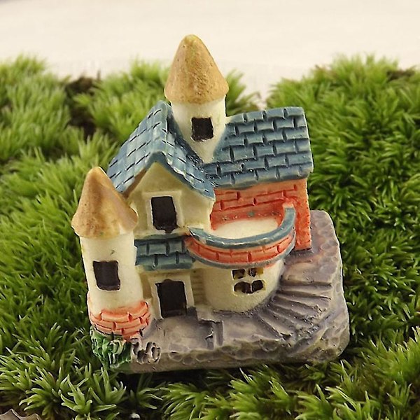 4 stk. Fehus Dekoration Have Statue Fe Mikro Landskab Dekoration Miniature Have Ornamenter