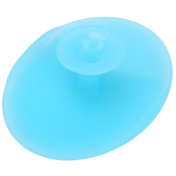 Baby Bath Silicone Brush Soft Facial Cleansing Brush Håndholdt Ansiktskrubb Eksfoliator Naken Blå
